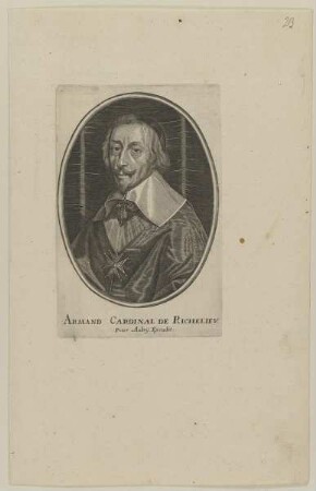 Bildnis des Kardinal Armand de Richeliev
