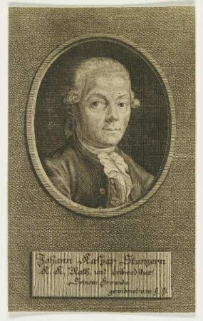 Bildnis des Johann Kaspar Stunzern