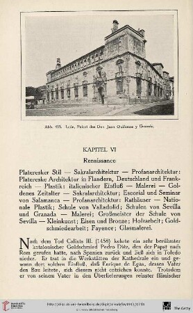 Kapitel VI: Renaissance