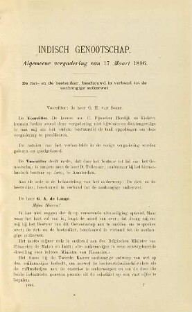 Vergadering van 17 Maart 1896