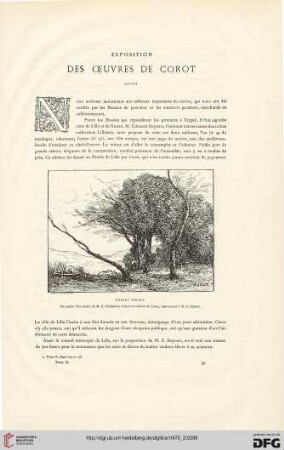 1: Exposition des oeuvres de Corot, [4]