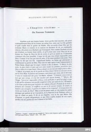 - Chapitre sixième - Du Nouveau Testament.