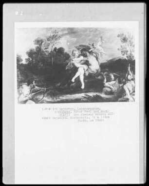 Der Centaur Nessus entführt die Dejanira