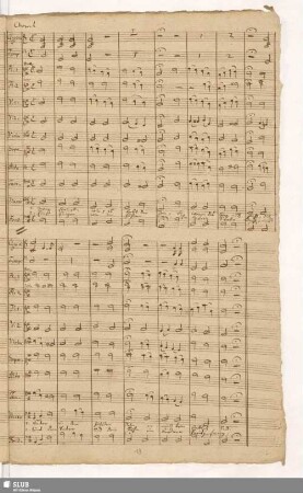 Choral: Zwar stammeln wir