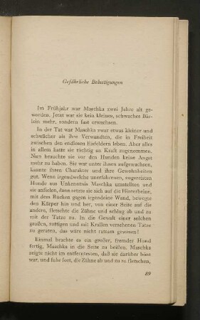 Gefährliche Belustigungen