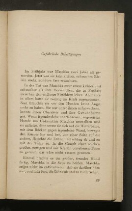 Gefährliche Belustigungen