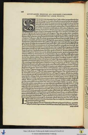 De clementia ad Neronem.
