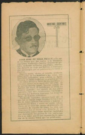 Nuestros escritores - Juan José de Soiza Reilly
