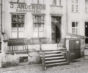 Fassade und Beischlag von Bürgerhaus Frauengasse 21 in Danzig