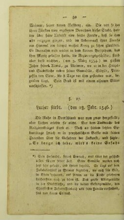 17. Luther stirbt. (den 18. Febr. 1546.)