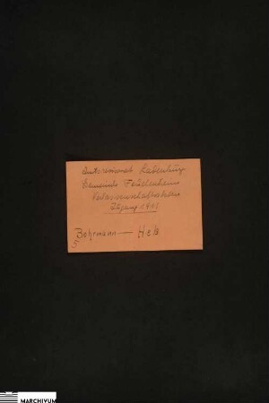 Beilagen zu den Inventur- und Teilungsakten des verstorbenen verwitweten Bürgers und Dreikönigwirts Michael Bohrmann aus Feudenheim