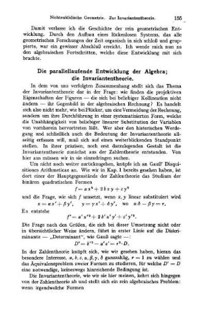 Anfänge und Hauptlinien der Entwicklung.