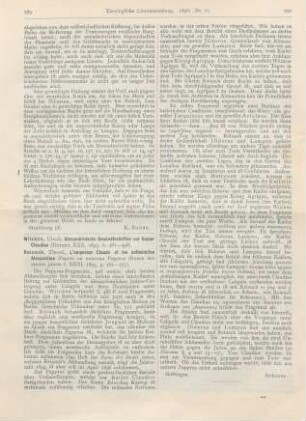 289-290 [Rezension] Reinach, Theodor, L‘empereur Claude et les antisémites Alexandrines