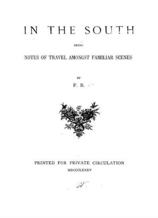 Our days in the south