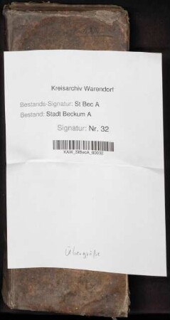 Rechnungen der Leprosen-Armen
