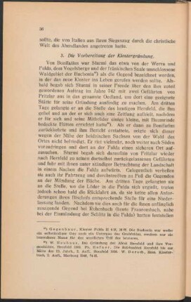 3. Die Vorbereitung der Klostergründung.