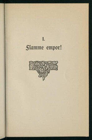 1-102, I. Flamme empor!