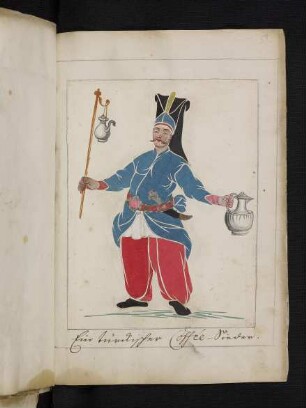 Ein türckischer Coffée-Sieder