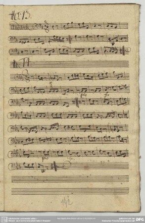 14. Anonymus, Andante, c-Moll