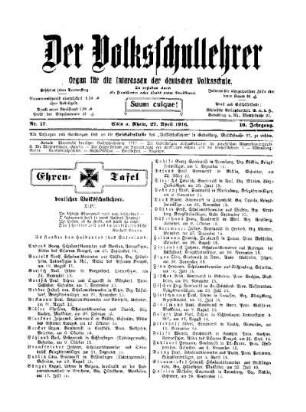 Ehren-Tafel deutscher Volksschullehrer : XLIV.