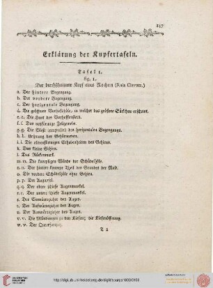 Erklärung der Kupfertafeln