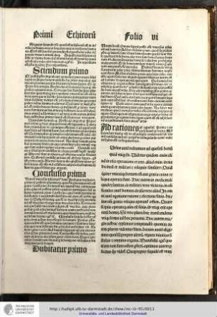 [R]ursus autem redeamus ad quesitum bonum quid utique sit.