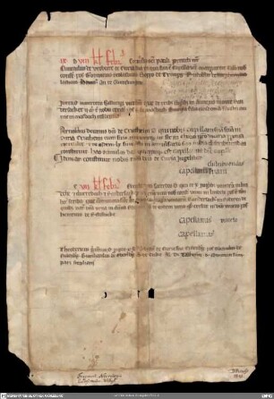 Fragmentum Necrologii ecclesiae maioris Wirceburgensis