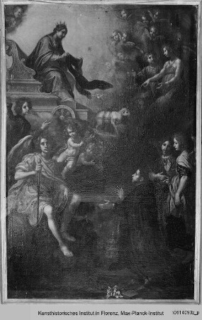 Vision des Heiligen Philippus Benitius