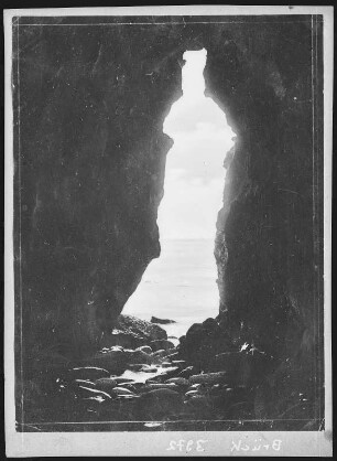 San Diego-La Jolla, Kalifornien. The Woman in White, Grotte