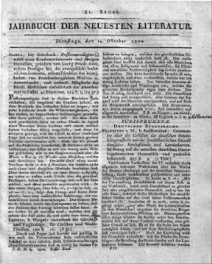 1800-10-14 : 51. Stück