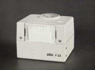 Braun Blitzgerät "hobby F 22" von Dieter Rams