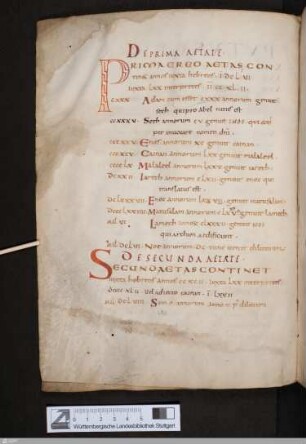 Beda: Chronica Minora