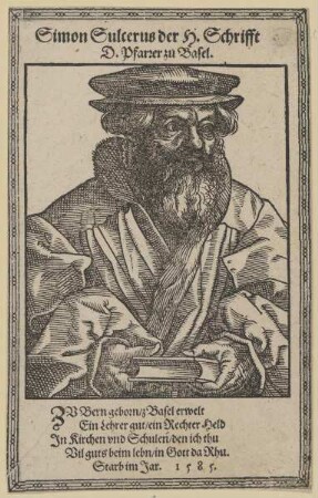 Bildnis des Simon Sulcerus