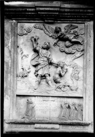 Konstanz Münster Epitaph des Advokaten Abraham Mirgel (gestorben 1617)