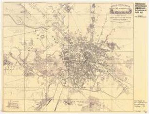 Städtebaulicher Ideenwettbewerb Landwehrkanal - Tiergartenviertel, Berlin: Situationsplan der Haupt- und Residenzstadt Berlin mit nächster Umgebung 1855, Plananlage C1.12