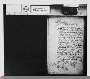 . Konferenzen der Westerwäldischen Stände: Burbach (1704 April 4)