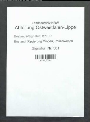 Fahndung nach politisch unzuverlässigen Personen und Spionen
