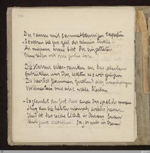 Der raum mit sammetblumigen tapeten : [SW IV: S]; [SW IV, S. 88/142]