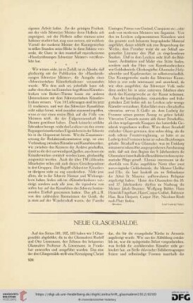 1: Neue Glasgemälde