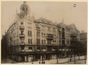 Wohnhaus der Eltern, Berlin-Moabit Umbau (später Karstadt): Ansicht
