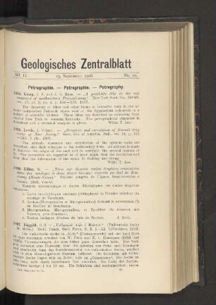 15. September 1908. No. 10.