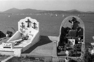 In St. Tropez mit Blick nach St. Maxime