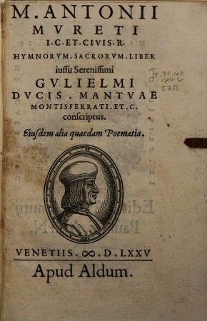 Hymnorum sacrorum liber ... : Eiusdem alia quaedam poematia
