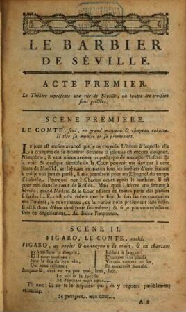 Le barbier de Séville, ou la précaution inutile : comédie en quatre actes et en prose