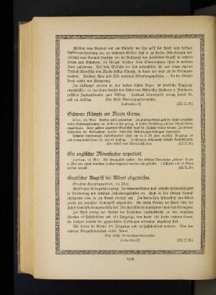Englischer Angriff bei Albert abgewiesen.