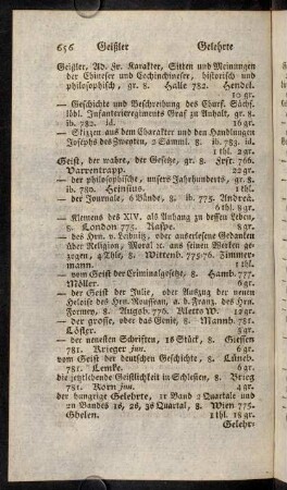 656-667, Geißler - Gesangbücher