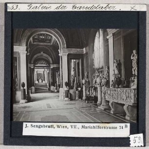Rom: Vatikanische Museen, Galerie der Kandelaber