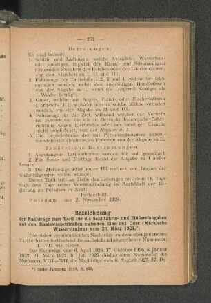 Bezeichnung