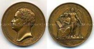 Medaille auf den Tod König Friedrich Wilhelm III. von Preußen