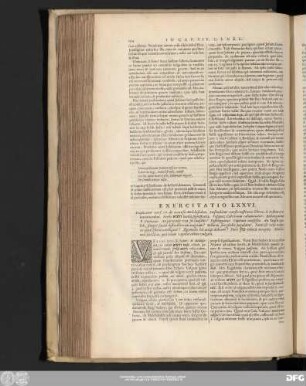 Exercitatio LXXVI.
